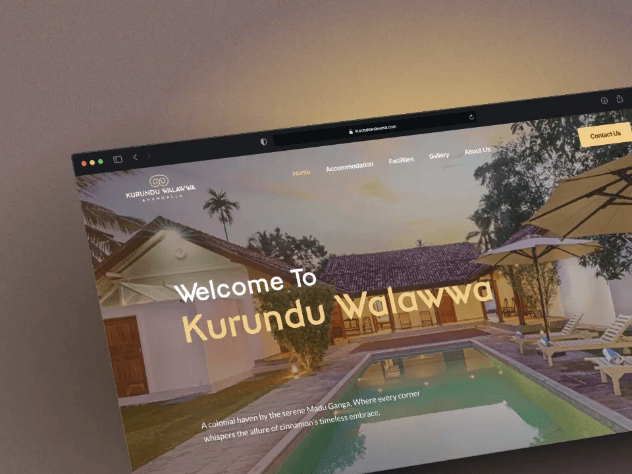 Kurundu Walawwa website